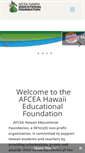 Mobile Screenshot of afceahieducationfoundation.org