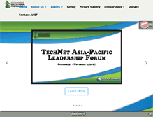 Tablet Screenshot of afceahieducationfoundation.org